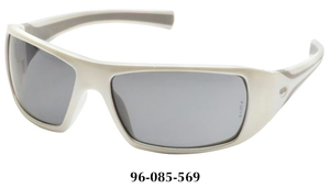 Pyramex Goliath® White Frame, Gray Lens Safety Glasses SW5620D