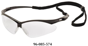 Pyramex PMXTREME® Clear Lens w/Black Cord Safety Glasses SB6310SP