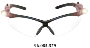 Pyramex PMXTREME® LED Clear Anti-Fog Lens w/LED Temples Safety Glasses SB6310STPLED