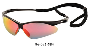 Pyramex PMXTREME® Ice Orange Mirror Lens w/Black Cord Safety Glasses SB6345SP - 96-085-584