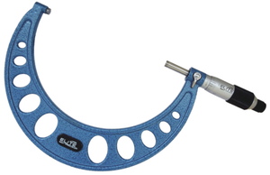 Elite Precision Flat End Spindle Outside Micrometer, 5 - 6" Range - E56RF