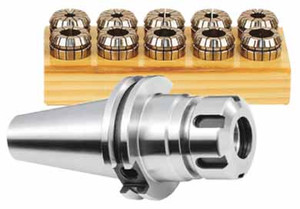 Sharktools 11 Piece CAT 40 ER-16 Collet Chuck Set, 3/32" to 3/8" by 32nds Range - STER1627510