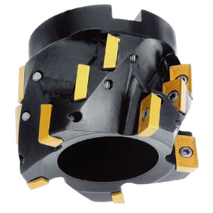 TMX APX-D2.00-1.00-1.00-6-16. 2in 90° Arbor Mounted Extended Flute Face Mill for APKT 16 Inserts - 6-956-020