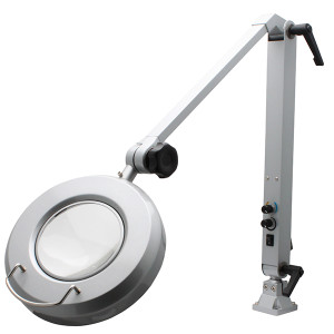 Aven ProVue Deluxe Magnifying Lamp [2.25x] With White And Amber LEDs - 26501-LFL-LED