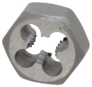 Interstate Hex Rethreading Bolt Die, HSS, 1/4-20 UNC - 73-351-9