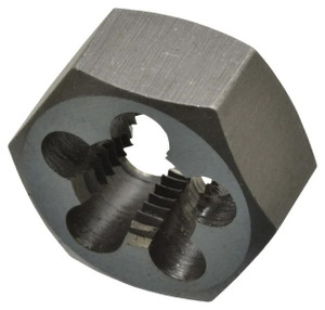 Interstate Hex Rethreading Bolt Die, HSS, 7/16-20 UNF - 73-358-4