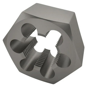 Interstate Hex Rethreading Bolt Die, HSS, 1-1/8 - 12 UNF - 73-373-3