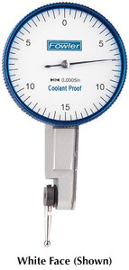 Fowler Coolant Proof Test Indicator 1" Range, Black Face - 52-562-791-0