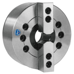 TMX 2-Jaw Large Hole Power Chuck, Plain Back, 12 inch - 3-782-1200