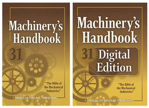 Industrial Press Machinerys Handbook 31st Edition Large Print & Digital Edition - 99-065-084