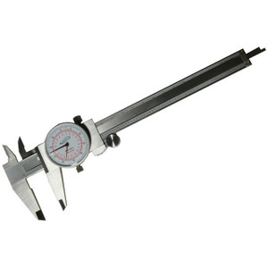 iGaging Inch & Metric Dial Caliper, 6" - 100-156