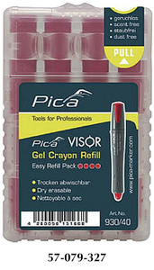 Pica VISOR ®Red "DRY ERASE" Refills - 930/40