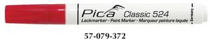 Pica Classic 524 Industry Paint Marker, Red - 524/40