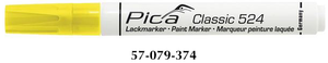 Pica Classic 524 Industry Paint Marker, Yellow - 524/44 - 57-079-374