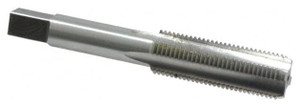 Interstate High Speed Steel Hand Tap, 9/16-18 UNF, H5 Thread Limit, 4 Flutes - 73-697-5