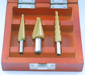 Precise 3 Piece 1/8-3/4” TiN Coated Step Drill Set - 5000-0890