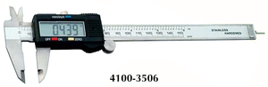 Precise 6”/150mm Fraction Display Electronic Caliper - 4100-3506