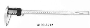 Precise 12”/300mm Fraction Display Electronic Caliper - 4100-3512