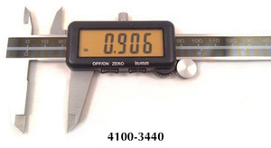 Precise 12"/300mm Yellow LCD Digital Electronic Caliper - 4100-3440