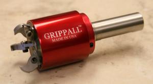 Mini Grippall™ Three Finger CNC Bar Puller, 16mm Round Mounting Shank - MGA01016M3F