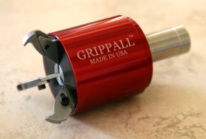 Large Grippall™ Three Finger CNC Bar Puller, 1" Round Mounting Shank - GA1000-1-3F