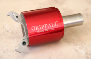 Large Grippall™ Two Finger CNC Bar Puller, 1" Round Mounting Shank - GA1000-1-2F