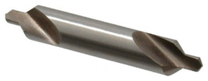 Interstate Combo Drill & Countersink, High Speed Steel, 82° Angle, 3 Flute, Size #5 - 74-824-4