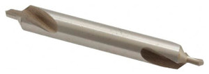 Interstate Combo Drill & Countersink, High Speed Steel, 90° Angle, 4 Flute, Size #3 - 74-830-1
