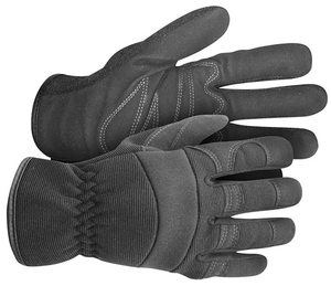 BDG Black Performance Mechanics Gloves, 20-1-10015-XL, X-Large - 96-003-282