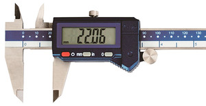 Dasqua 0-200mm / 0-8" IP54 Waterproof Digital Caliper - 2000-1010