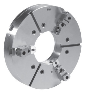 Bison 3515 HD 3-Jaw Oil Country Chuck with Large Through-Hole, 20" Diameter, A2-11 Taper - 7-825-2011