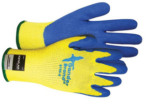 BDG DuPont Kevlar Seamless Machine Knit Glove W/Latex Palm - 99-1-9700-9, Large - 96-003-297