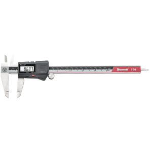 Starrett Electronic Caliper, Stainless Steel, 0-8", EDP# 00146 - EC799B-8/200