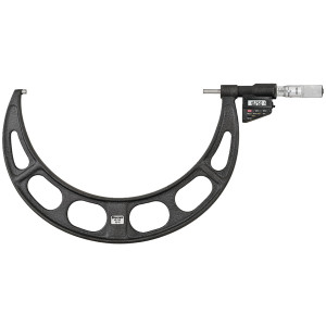 Starrett Electronic Micrometer, Friction Thimble, w/Data Output, EDP 64250, 10-11" - 733XFLZ-11