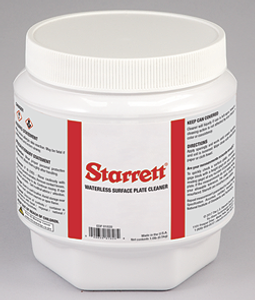 Starrett Waterless Surface Plate Cleaner, 1lb. Jar Case of 12 - 81828