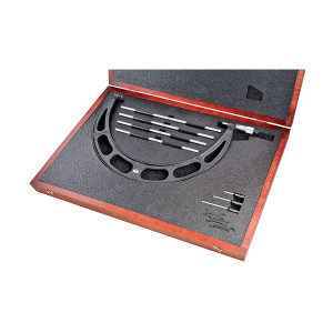 Starrett Interchangeable Anvil Micrometer Set, 12-16", EDP 72702 - 224.1DRLZ