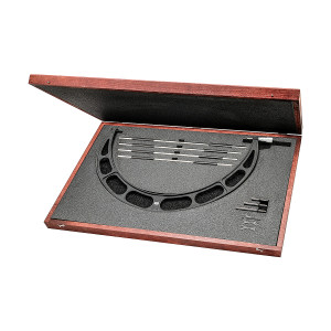 Starrett Interchangeable Anvil Micrometer Set, 20-24", EDP 72705 - 224.1JRLZ