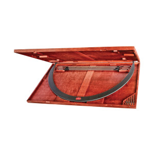 Starrett Tubular Bow Type Interchangeable Anvil Micrometer Set, 54-60", EDP 53001 - 724LZ-60