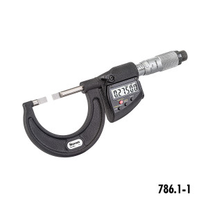 Starrett 786.1 Electronic Blade-Type Micrometers with Non-Rotating Spindle