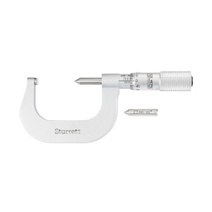Starrett Screw Thread Micrometer, 25-50mm, EDP 56330 - 585MDP