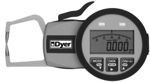 Dyer Short Reach Electronic Thickness Gage, Contact Point 5 - 653-505