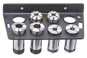 Vertex 8 Piece 5C Collet Rack VMS-5, (Collets Not Included) - 3900-1609