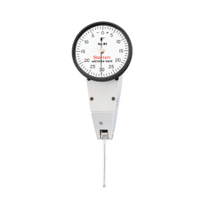 Starrett Dial Test Indicator with Swivel Head, Attachments, White, EDP 57081 - 811-1CZ