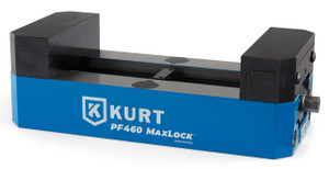 Kurt Precision Force MaxLock™ 5-Axis Vise PF460 with Machinable Jaws - PF460-M