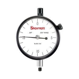 Starrett 655 Series Dial Indicator, EDP 53595 - 655-242J