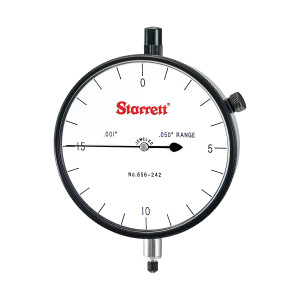 Starrett 656 Series Dial Indicator, EDP 53713 - 656-242J