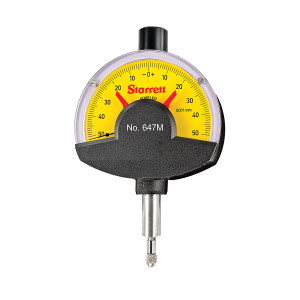 Starrett Dial Comparator, 0-0.1mm, EDP 00002 - 647M