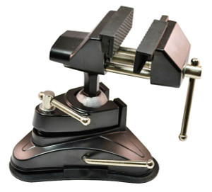 Grobet USA Universal Ball Joint Swivel Vise with Vacu-Base - 58.103