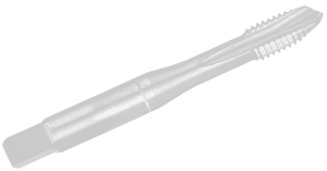 Nachi VTP Cobalt/Vanadium H.S.S. Spiral Pointed Plug Tap, 8mmX1.25mm Thread Size - 12-487-312