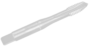 Nachi VTP Cobalt/Vanadium H.S.S. Spiral Pointed Plug Tap, 10mmX1.25mm Thread Size
